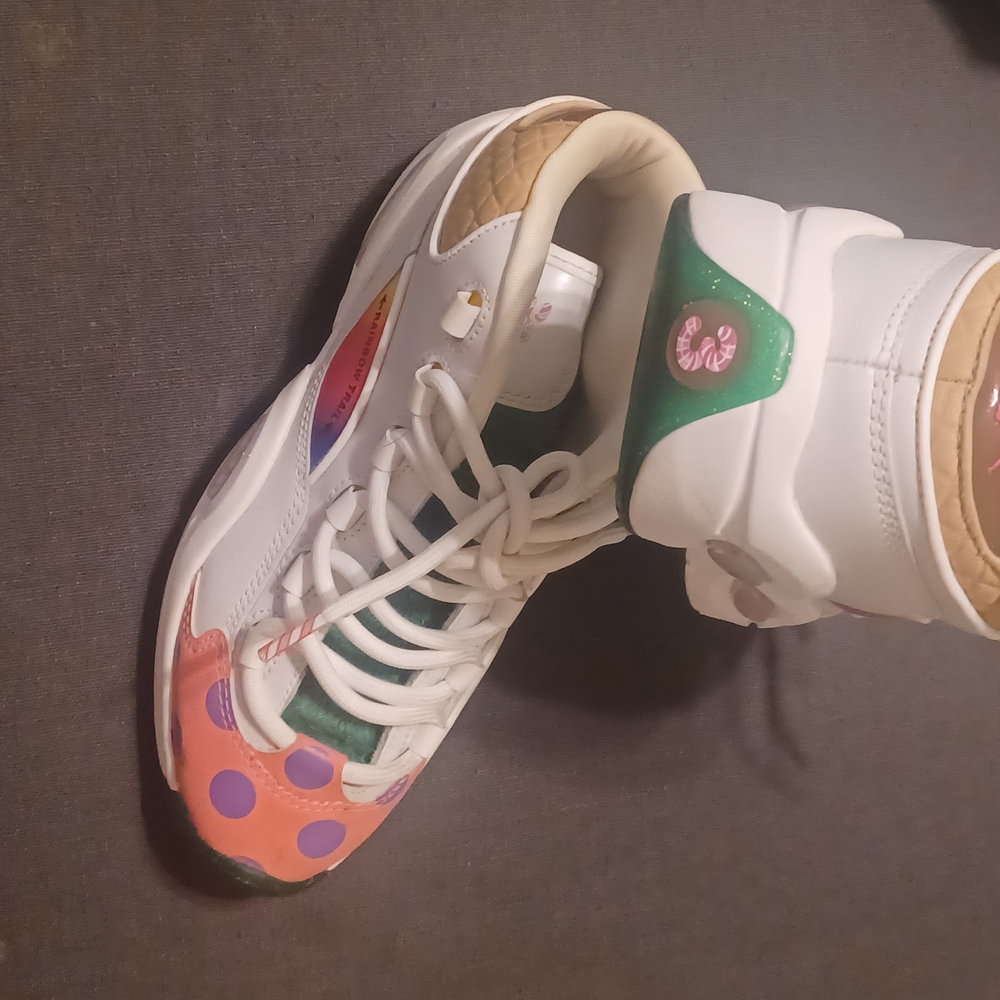 Colorful Sneakers with White Base